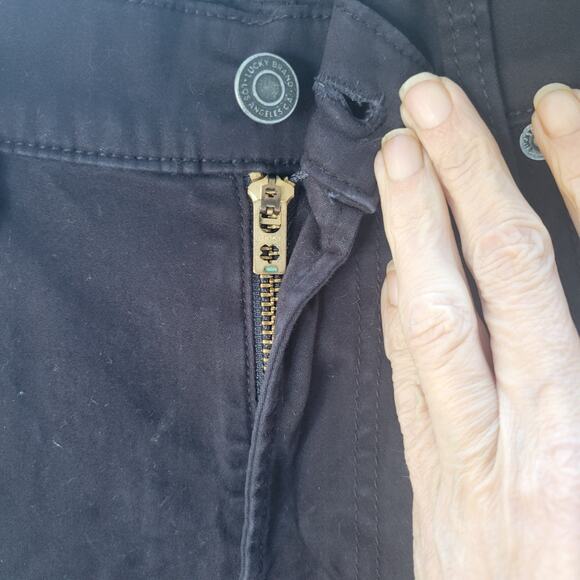 Lucky Brand Jeans Mens 33x30 Black Straight Leg - Picture 3 of 8